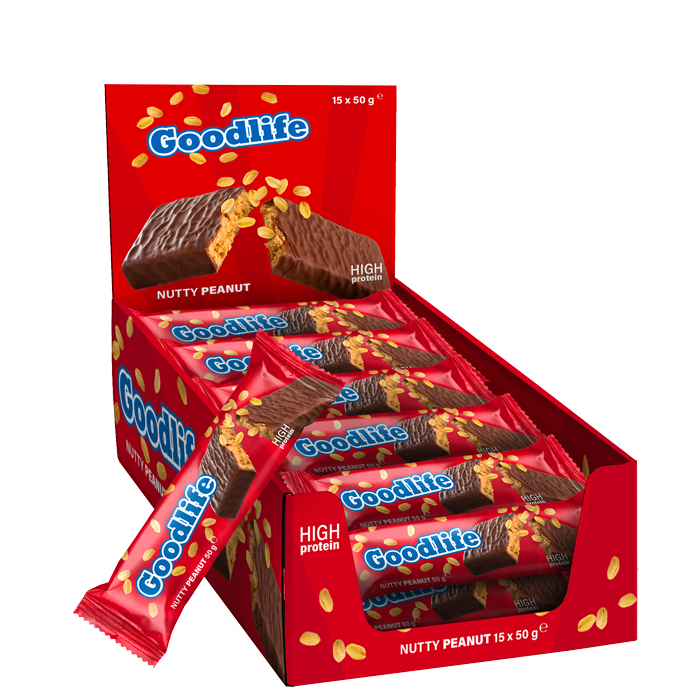 15 x Proteiinipatukka 50 g nutty_peanut