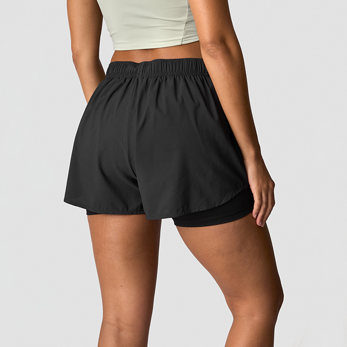 Mirage 2 in 1 Shorts Naiset Musta