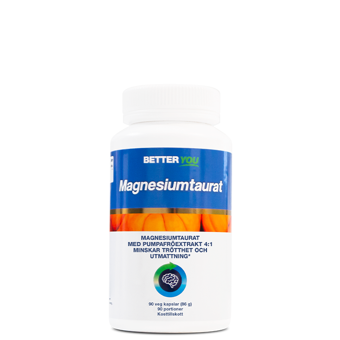 Magnesiumtauraatti 90 kapselia