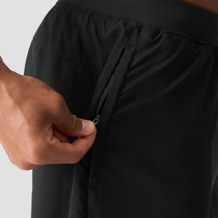 Workout Shortsit 7 Tuumaa Musta
