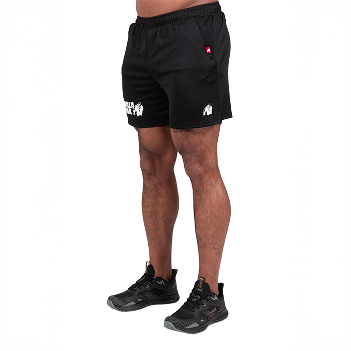 Miles Mesh Shorts Musta