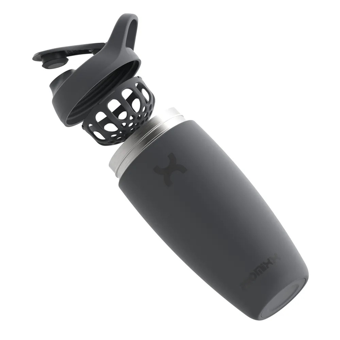 Pursuit Double Wall Steel Shaker 550ml Harmaa