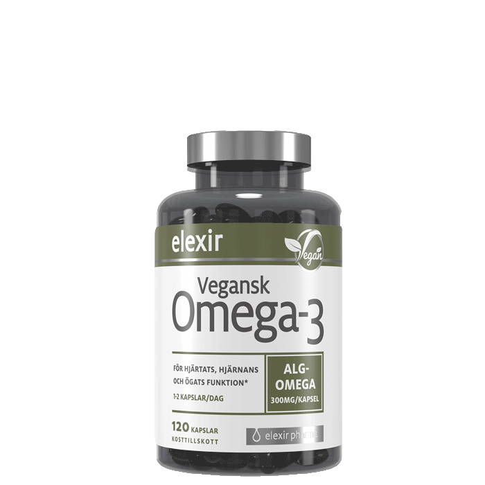 Vegaaninen Omega-3 120 kapselia