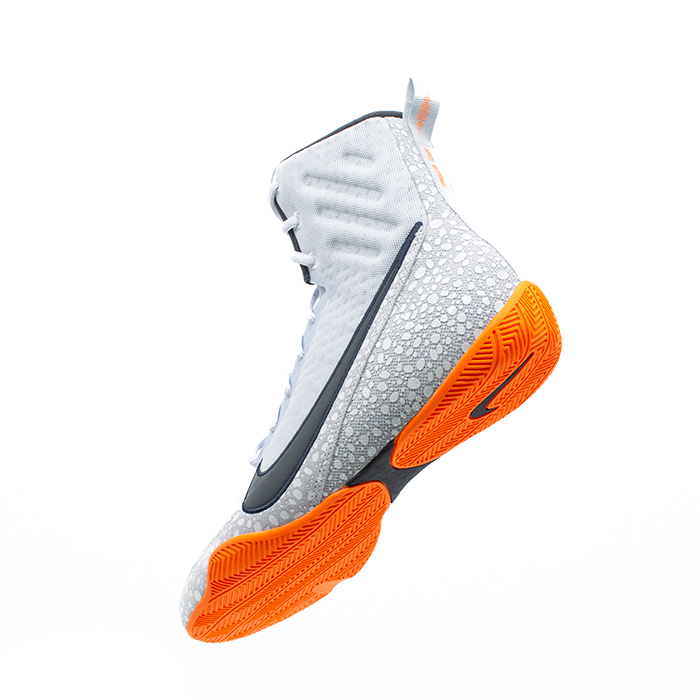 Nike Machomai 3 Nyrkkeilykeng&auml;t Valkoinen Orange