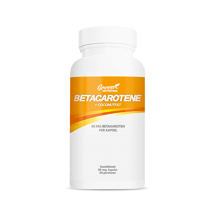 Green Nutrition Betacarotene 50 mg+Coconut fat 90 caps