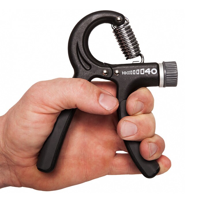 C.P. Sports Hand Grip Adjustable 10-40 kg Black