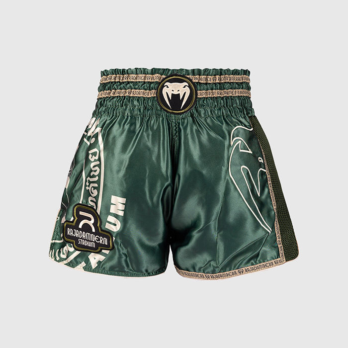 Venum Rajadamnern Muay Thai Shortsit Vihre&auml;