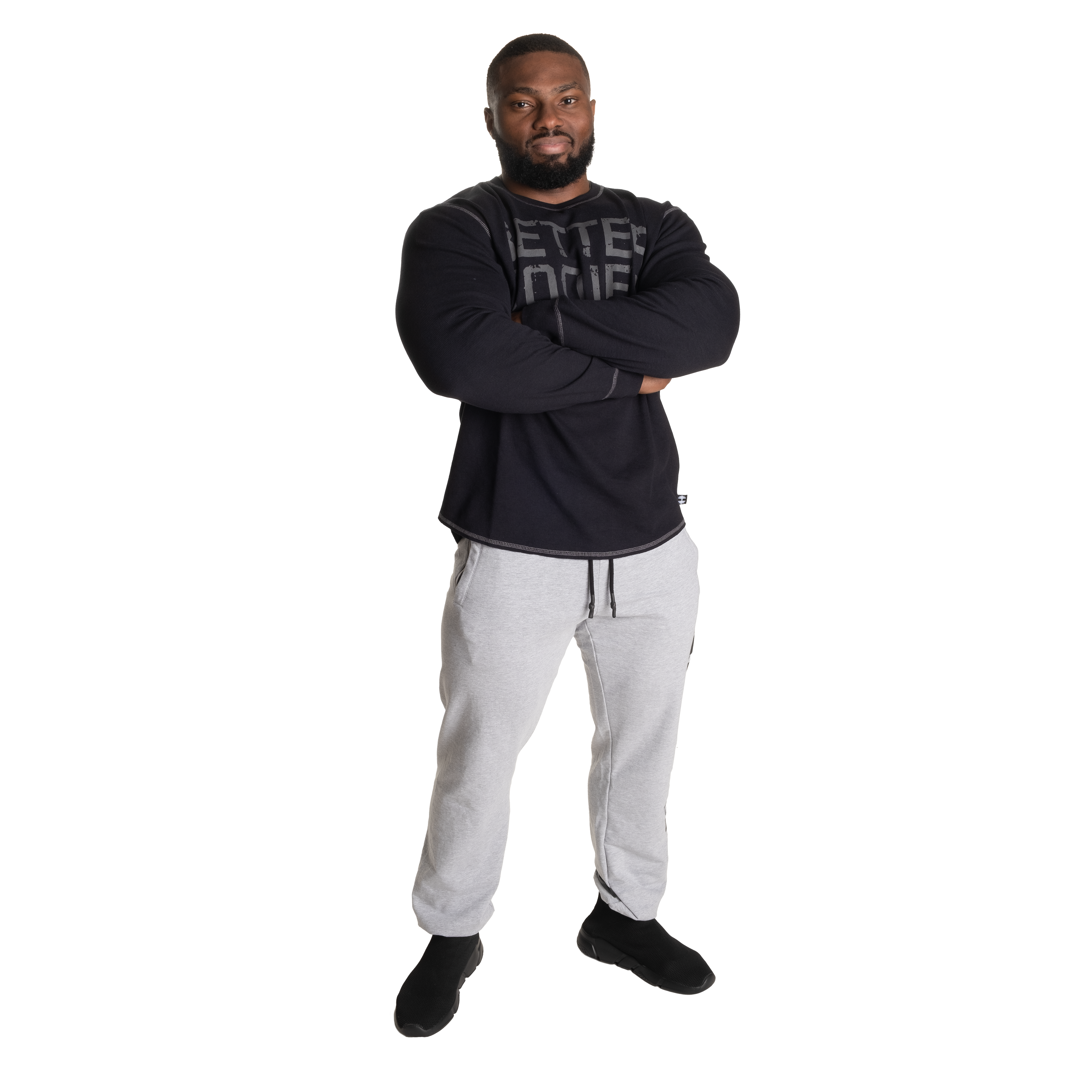 Stanton Sweatpants, Light Grey Melange V2