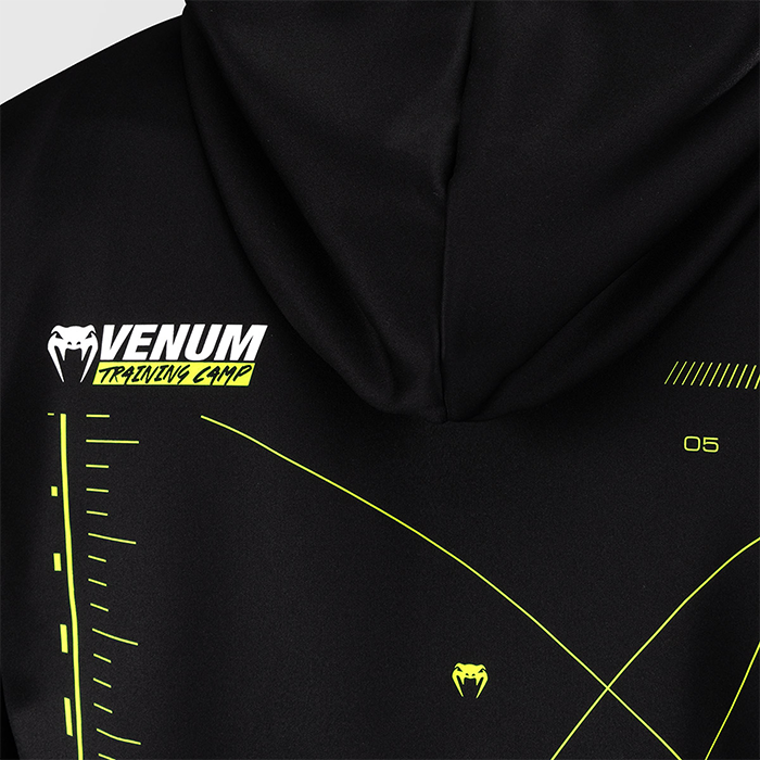 Training Camp 4.0 Hoodie Musta Vihre&auml;