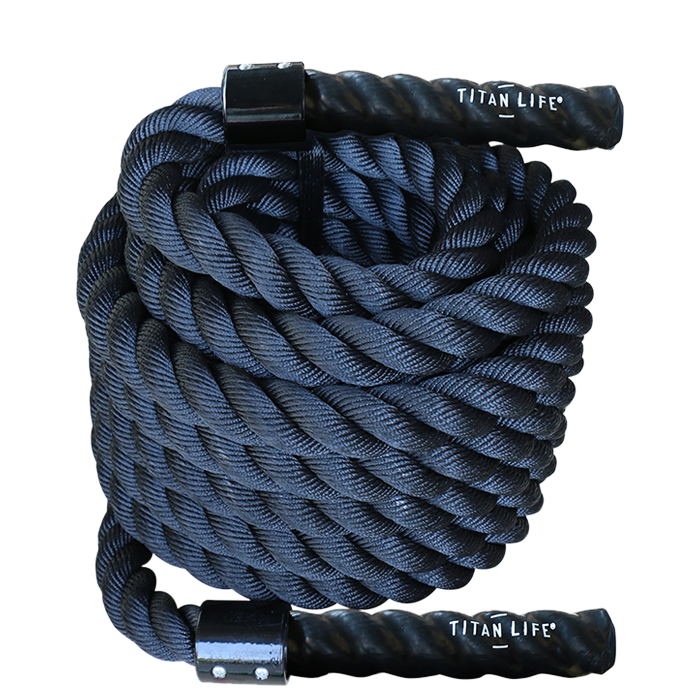 PRO Gym Rope Musta