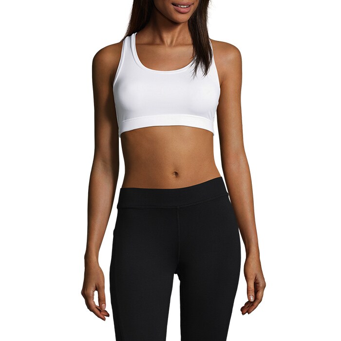 Iconic Sports Bra, White