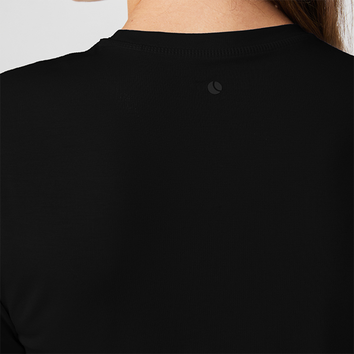 Studio Soft Cropped T-paita Musta