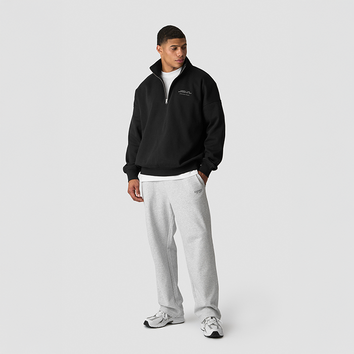 Everyday 1/4 Zip Paita Musta