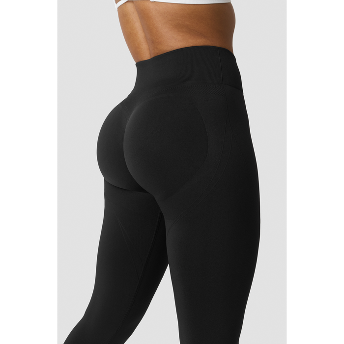 Shape Mid Waist Trikoot Musta