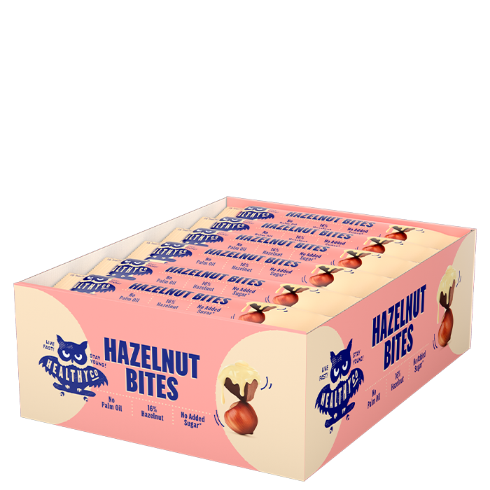 18 x Hasselpähkinäpalat 21 g