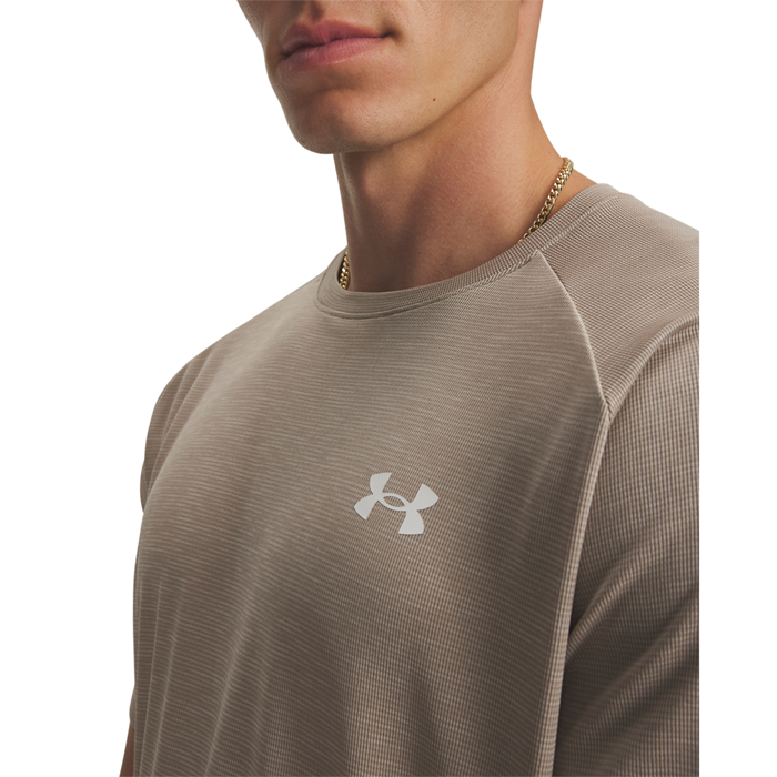 Tech Textured T-paita Beige