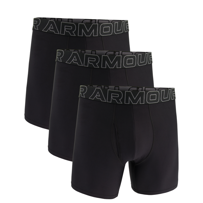 Perf Tech 6in 3-pack Musta