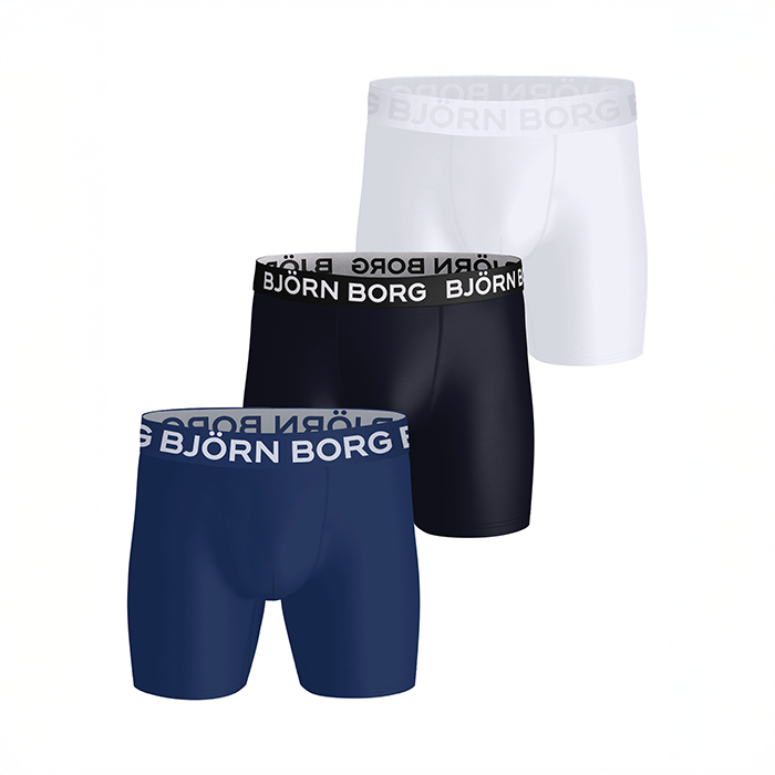 Sports Microfiber Boxer 3-pack Monipakkaus