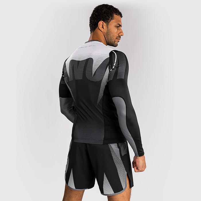 Venum Adrenaline Rashguard Musta Harmaa