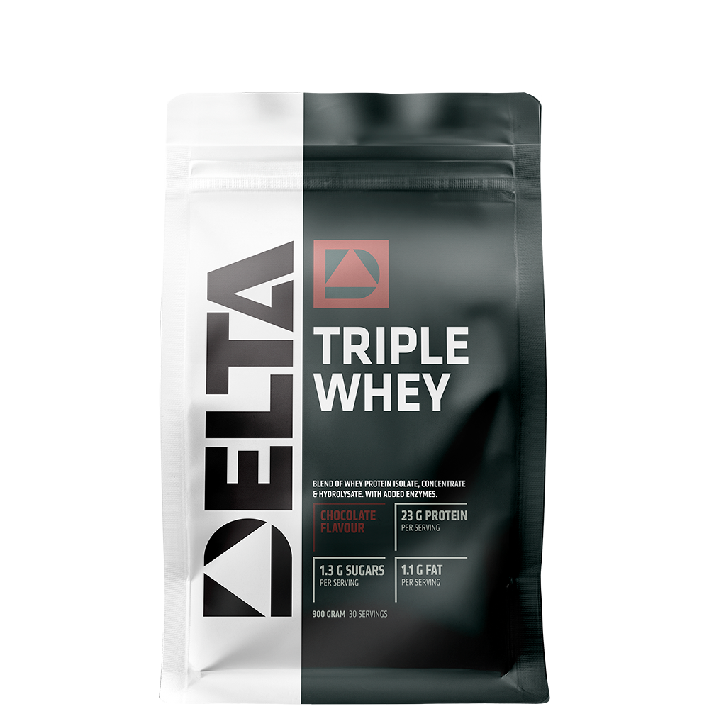 Triple Whey Heraproteiini 900 g chocolate