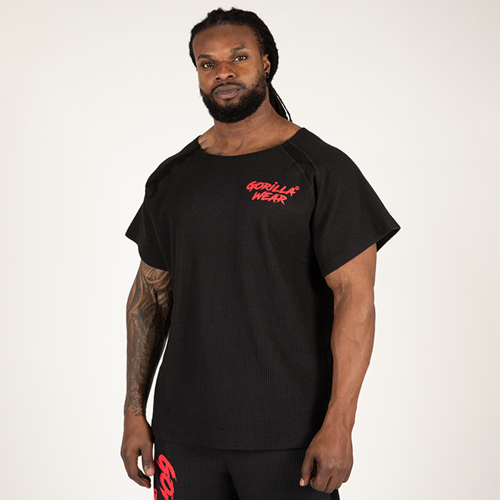 Augustine Old School Work Out Top Black/Red
