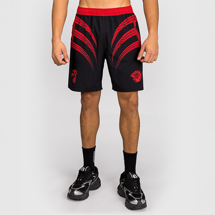 Venum X Mike Tyson Everyone has a plan Treenishortsit Musta Punainen