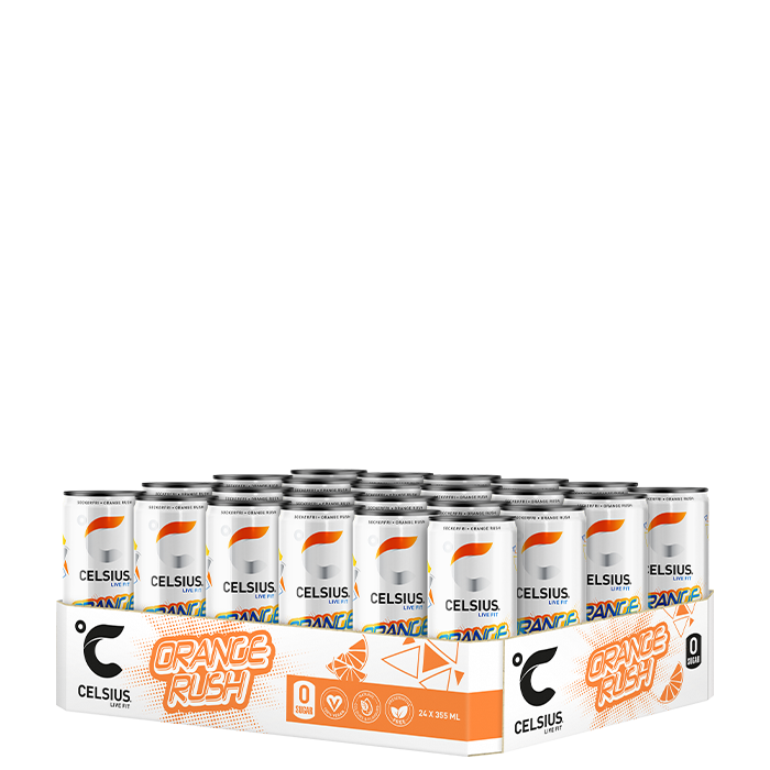 24 x Celsius, Orange Rush 355ml FI