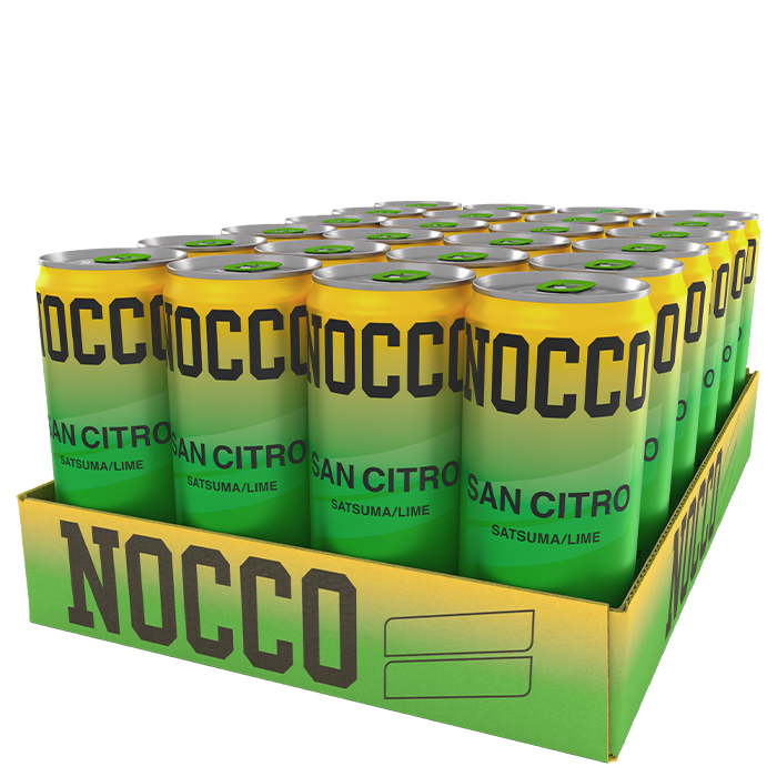 24 x NOCCO BCAA 330 ml San Citro Summer Edition