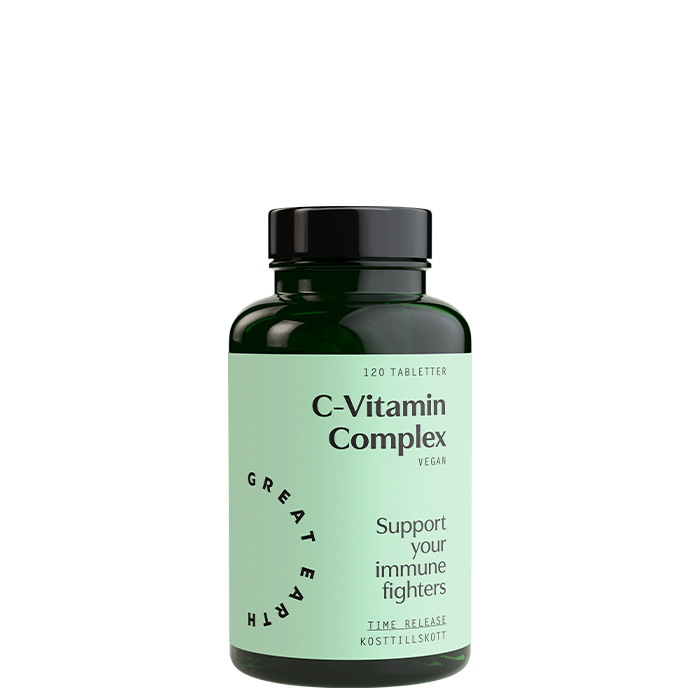 Great Earth C-vitamin Complex 120 tabletter