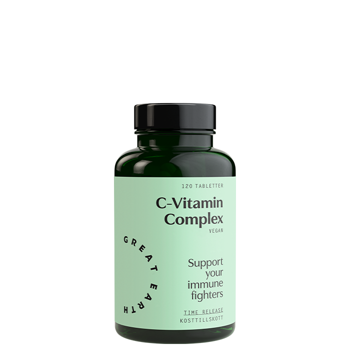 Great Earth C-vitamin Complex 1000 mg 60 tabletter