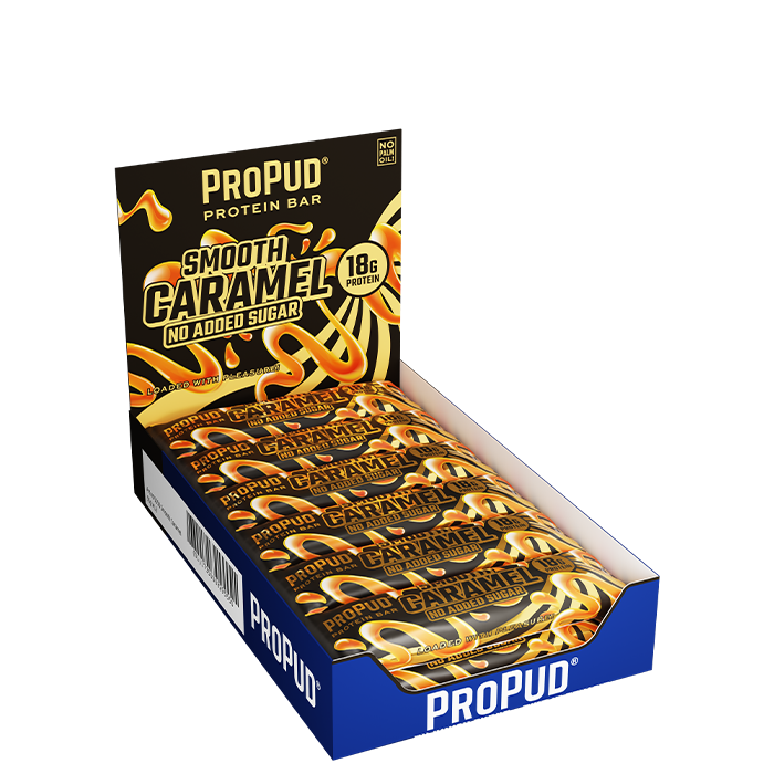 12 x ProPud Protein Bar 55 g Smooth Caramel
