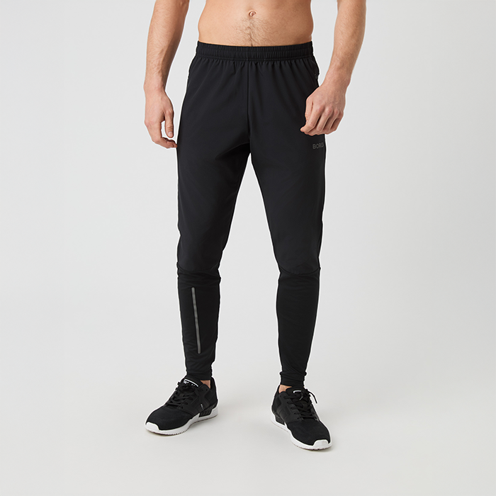 Borg Running Pants Musta