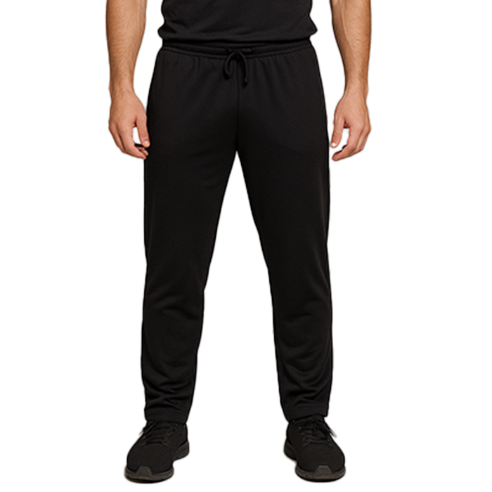 Star Straight Mesh Housut Musta