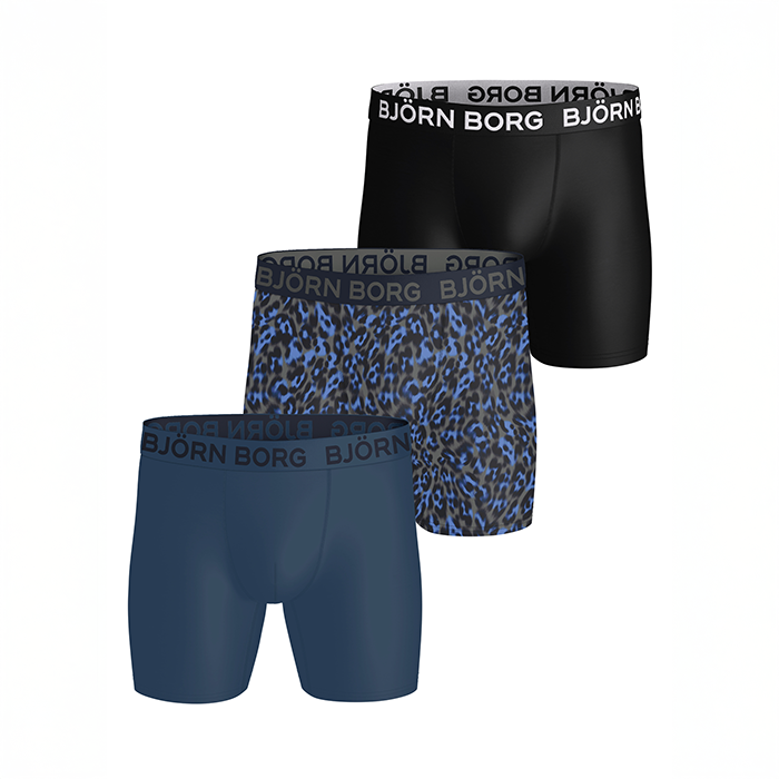 Sports Microfiber Boxerit 3 pakkaus