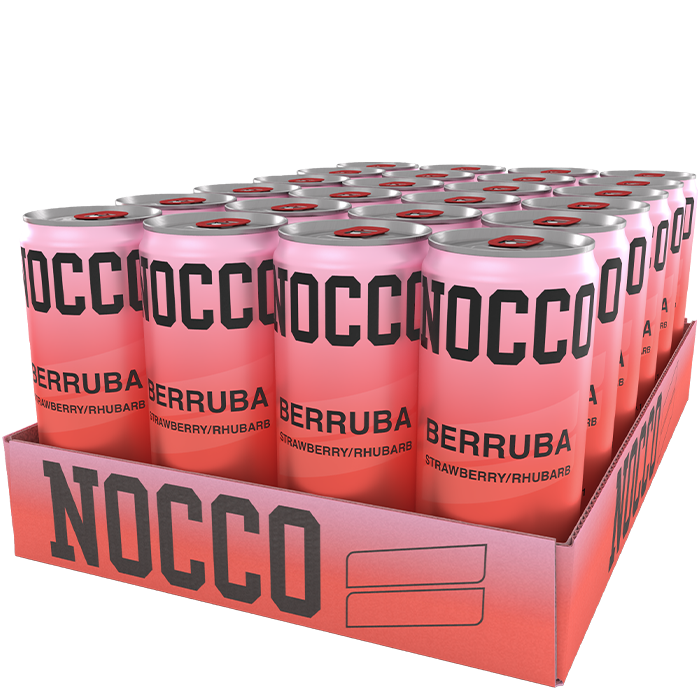 24 x NOCCO BCAA 330 ml Berruba Summer Edition