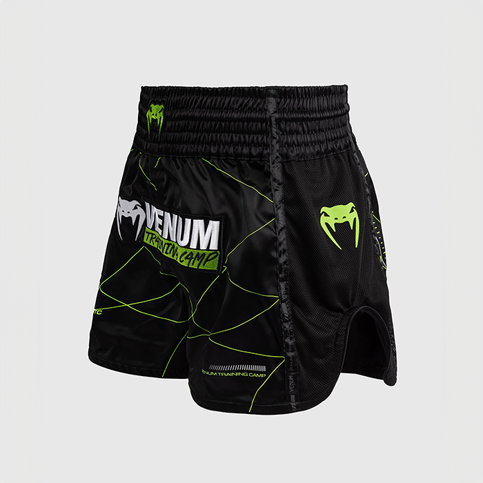 Training Camp 4.0 Muay Thai Shorts Musta Vihre&auml;