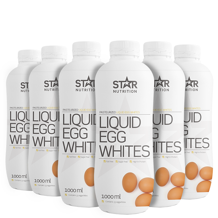6 x Liquid Egg Whites, BIG BUY 1000 ml