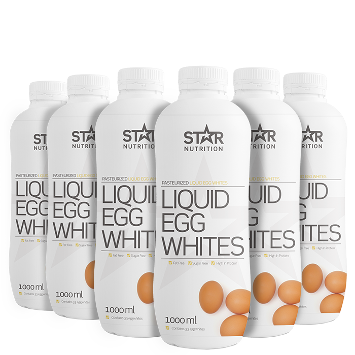 Star Nutrition 6 x Liquid Egg Whites BIG BUY 1000 ml