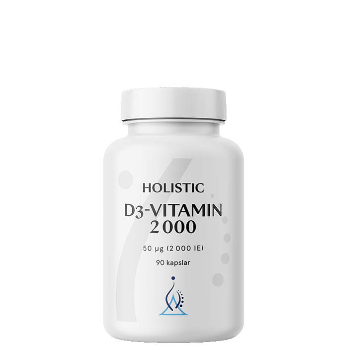 Holistic D3-vitamin 2000 90 caps