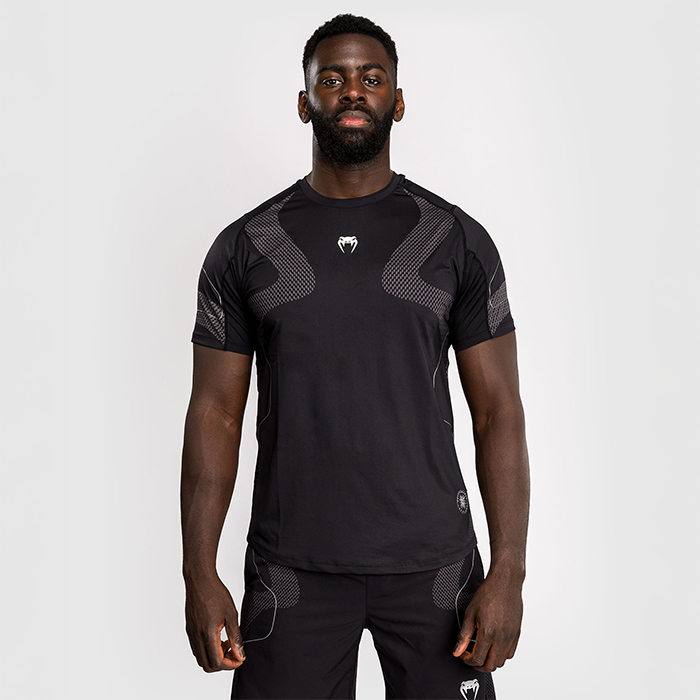Nexus Dry Tech T-paita Musta Hopea