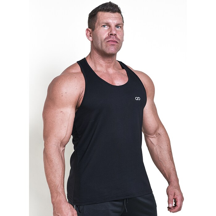 Chained Nutrition Gear Chained Gym Stringer Black