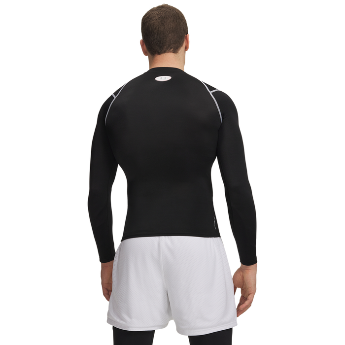 HeatGear Elite Kompressiopaita Pitk&auml;hihainen Musta