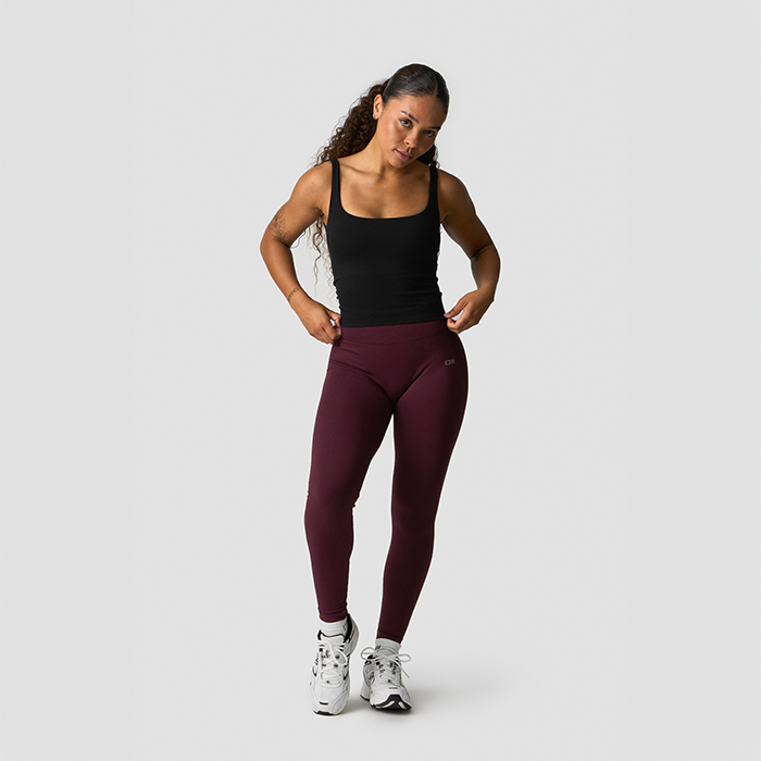 Smooth Seamless 2-in-1 Toppi Musta