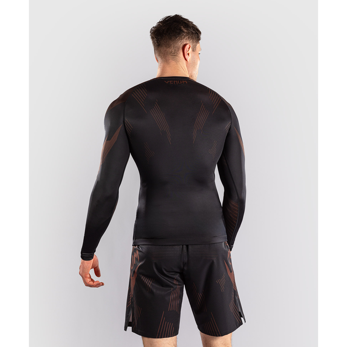 Venum NO-GI 6.0 Pitk&auml;hihainen Rashguard Musta/Ruskea