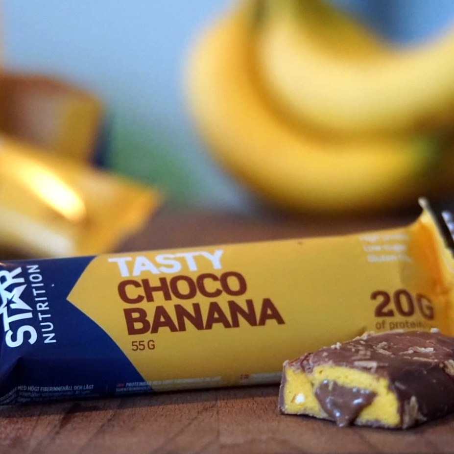 Proteiinipatukka 55 g banana_chocolate