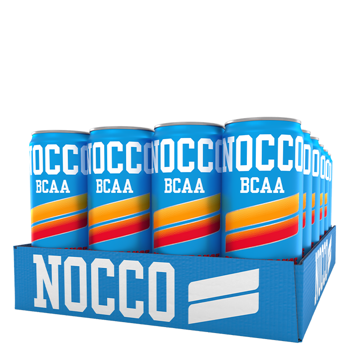 24 x NOCCO BCAA 330 ml Blood Orange del Sol