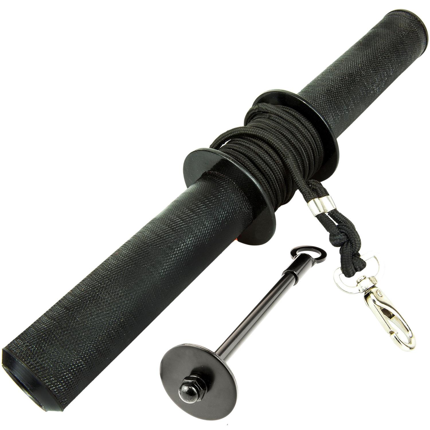 Ranneharjoitin Fat Grip Musta