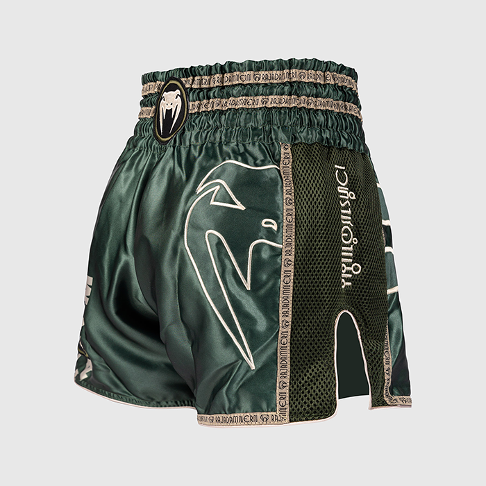 Venum Rajadamnern Muay Thai Shortsit Vihre&auml;