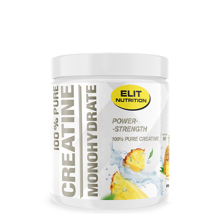 ELIT 100 % puhdasta kreatiinimonohydraattia 300 g pineapple