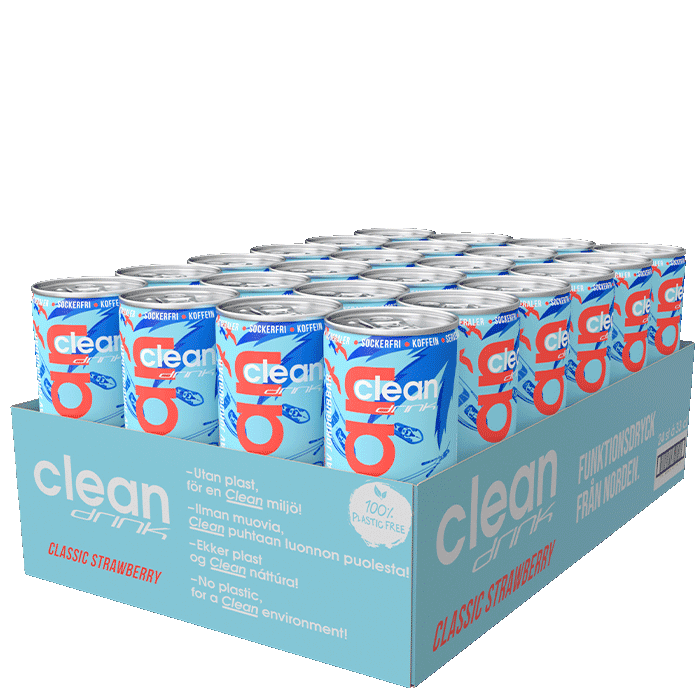 24 x Clean Drink 330 ml